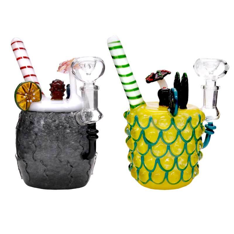 Pina Colada Drink Waterpipe (SB-2384/SB-2374) | 7 inch | Assorted Colors product image